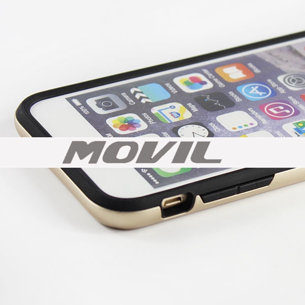 NP-2219 alta calidad tpu   pc funda para Apple iPhone 6-4